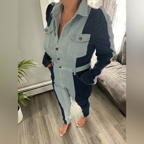 Blue denim jumper - Picture 1 of 3